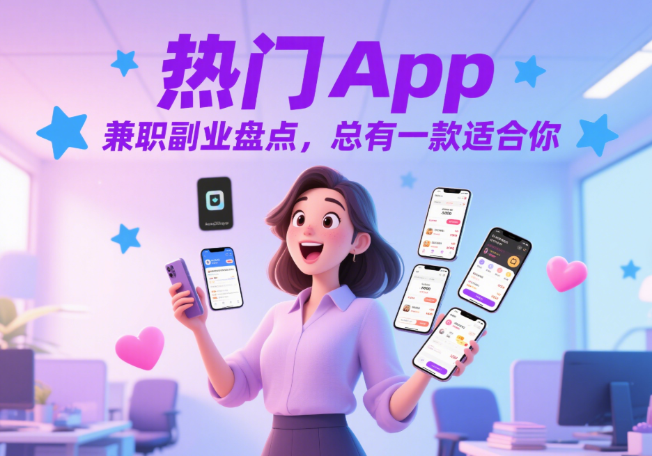 热门App兼职副业盘点，总有一款适合你-爱分享资源网