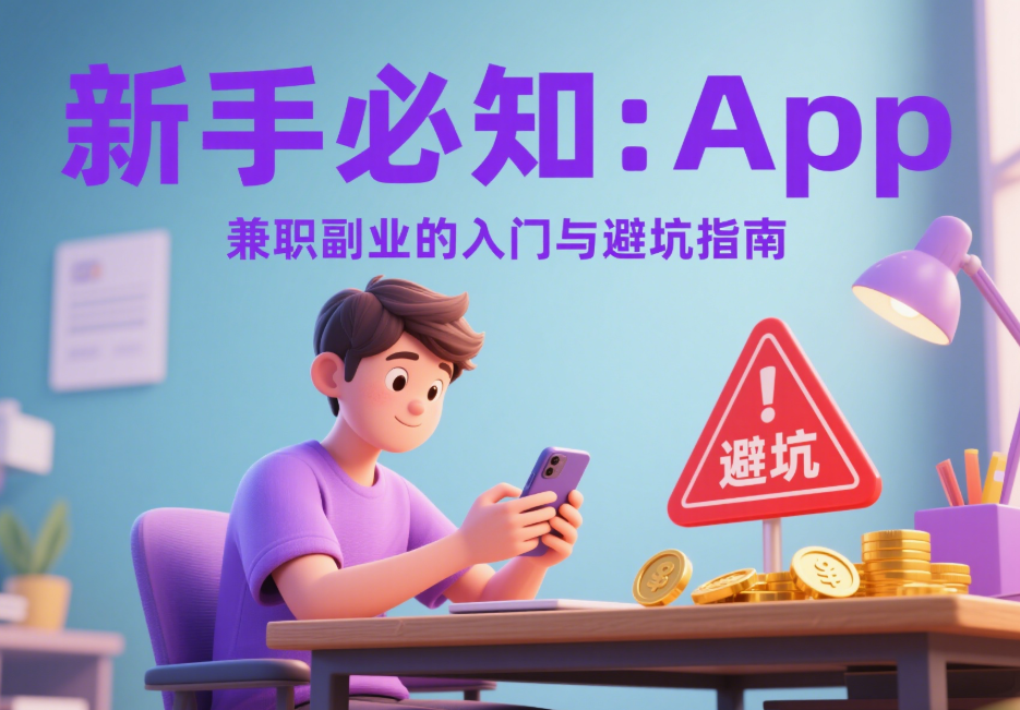 新手必知：App兼职副业的入门与避坑指南-爱分享资源网