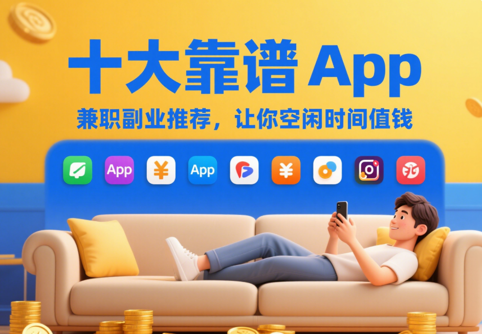 十大靠谱App兼职副业推荐，让你空闲时间值钱-爱分享资源网