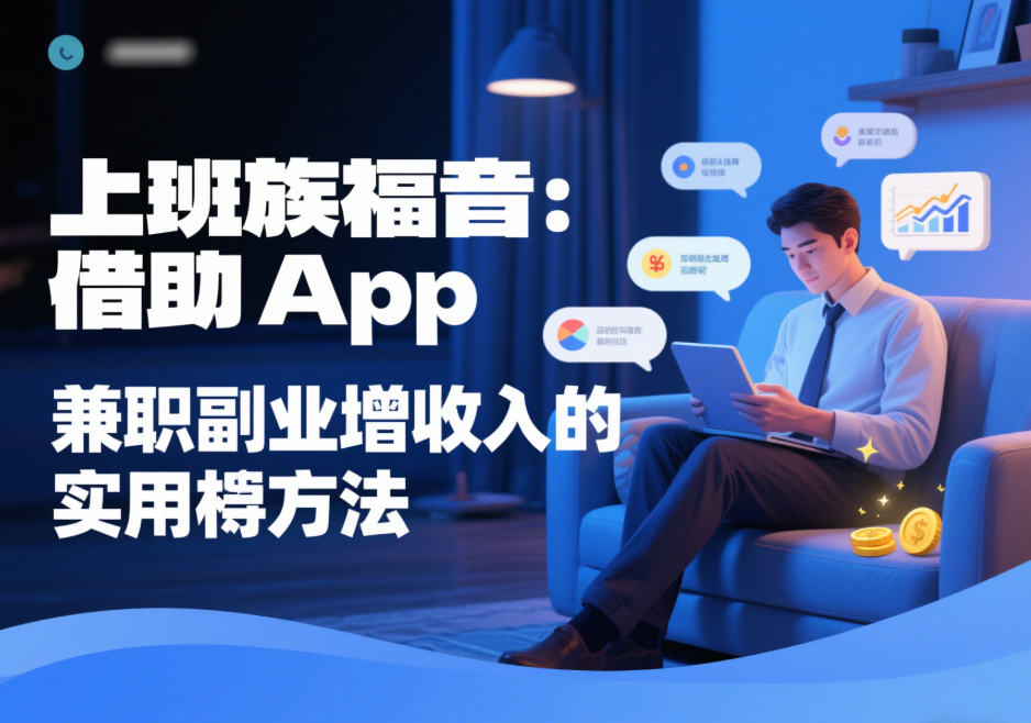 上班族福音：借助App兼职副业增加收入的实用方法-爱分享资源网