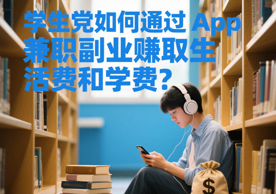 学生党如何通过App兼职副业赚取生活费和学费？-爱分享资源网