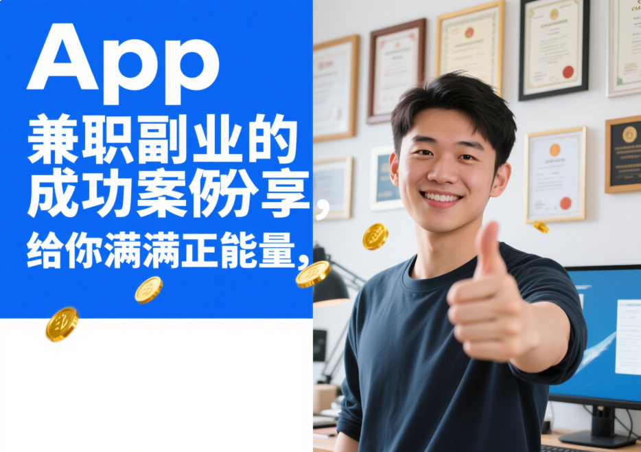 App兼职副业的成功案例分享，给你满满正能量-爱分享资源网