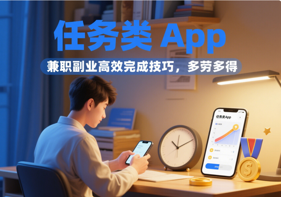 任务类App兼职副业高效完成技巧，多劳多得-爱分享资源网