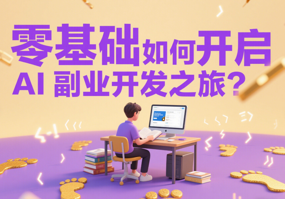 零基础如何开启 AI 副业开发之旅？-爱分享资源网