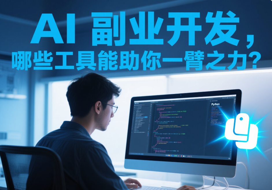 AI 副业开发，哪些工具能助你一臂之力？-爱分享资源网