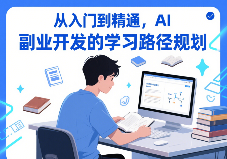 从入门到精通，AI 副业开发的学习路径规划-爱分享资源网
