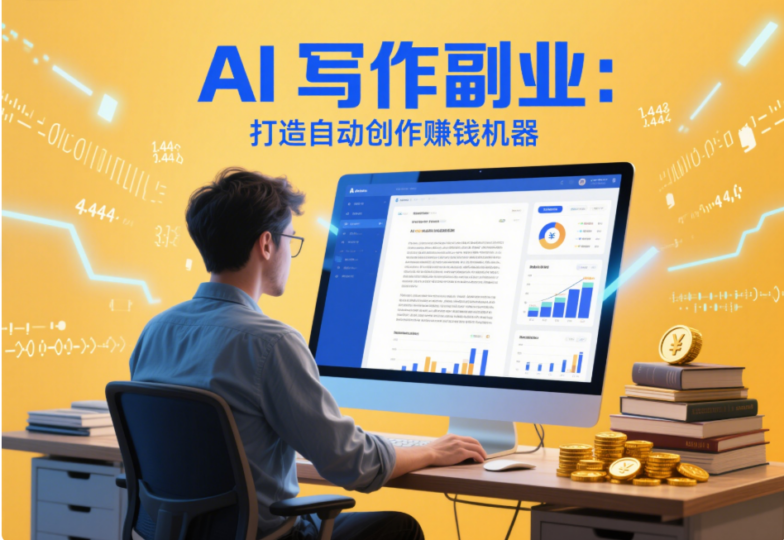 AI 写作副业：打造自动创作赚钱机器-爱分享资源网