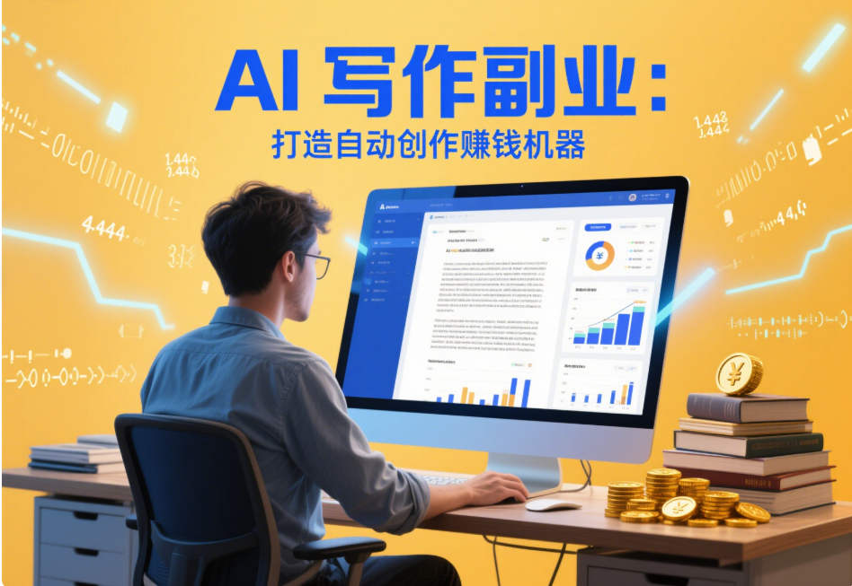 AI 写作副业：打造自动创作赚钱机器-爱分享资源网