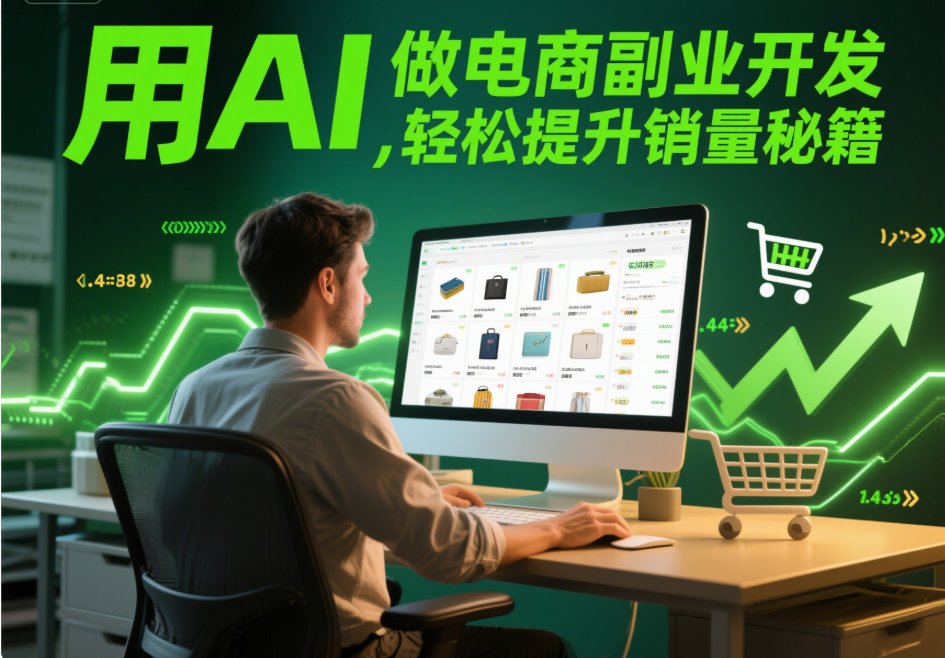 用 AI 做电商副业开发，轻松提升销量秘籍-爱分享资源网