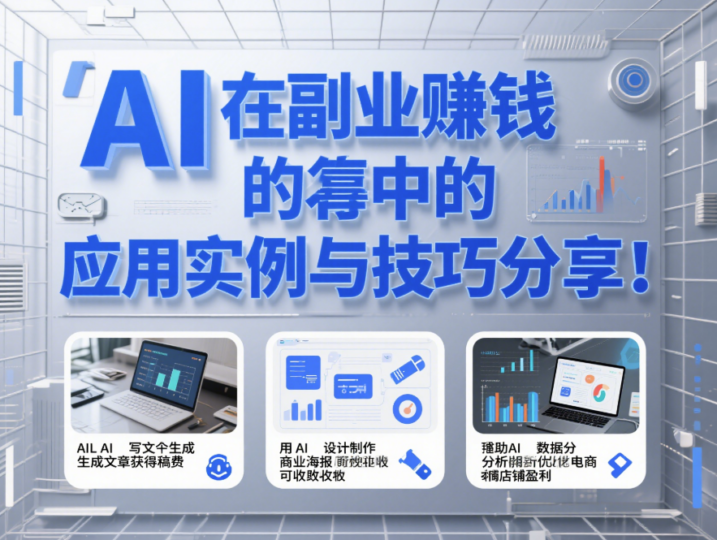 AI 在副业赚钱中的应用实例与技巧分享-爱分享资源网