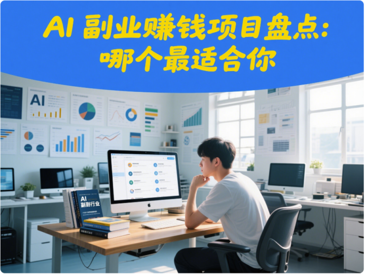 AI 副业赚钱项目盘点：哪个最适合你-爱分享资源网