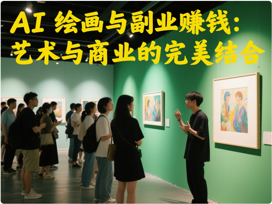 AI 绘画与副业赚钱：艺术与商业的完美结合