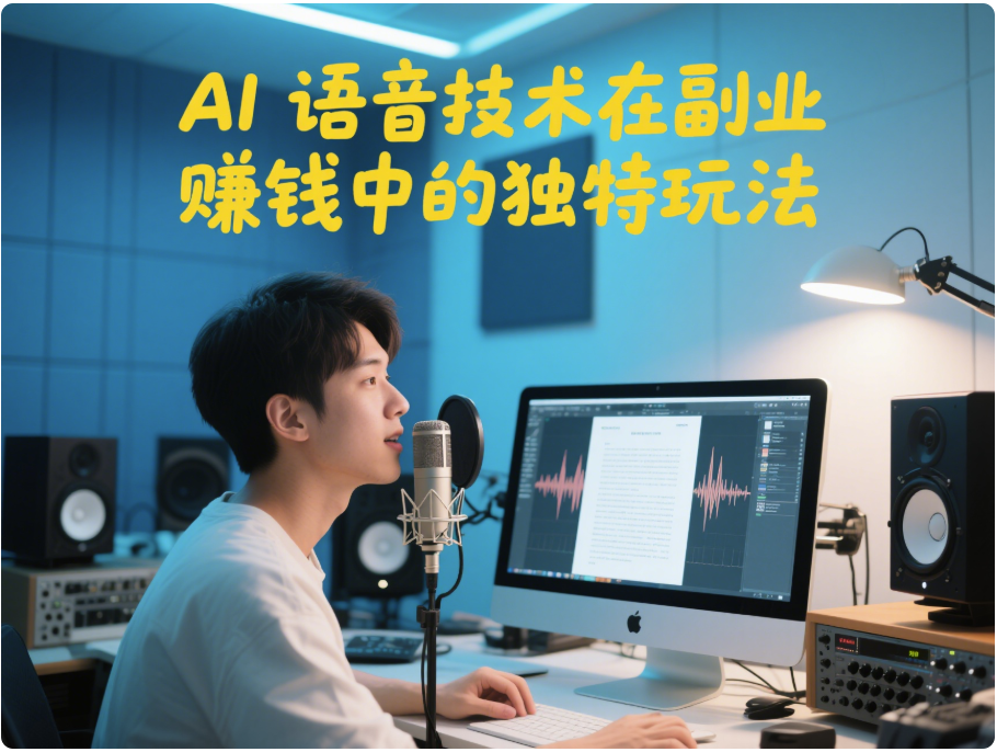 AI 语音技术在副业赚钱中的独特玩法