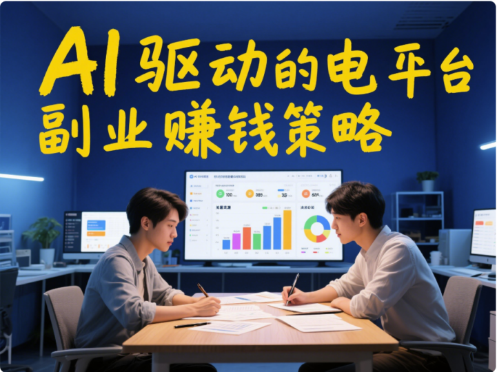 AI 驱动的电商平台副业赚钱策略-爱分享资源网