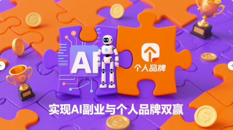 AI 副业赚钱与个人品牌建设的协同发展-爱分享资源网