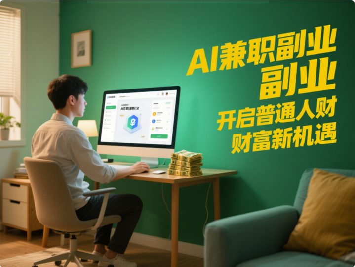 AI 兼职副业：开启智能创收新时代_普通人的财富新机遇-爱分享资源网