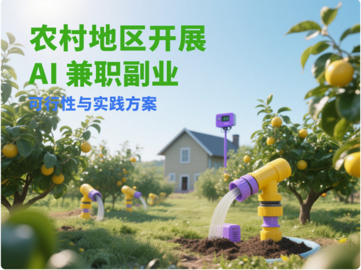 农村地区开展 AI 兼职副业的可行性与实践方案-爱分享资源网