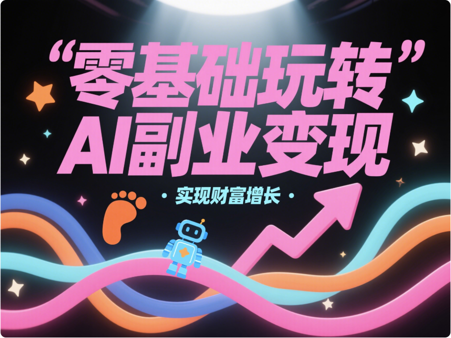 零基础玩转 AI 副业变现，实现财富增长