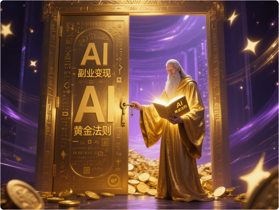 AI副业变现的黄金法则：开启赚钱之门