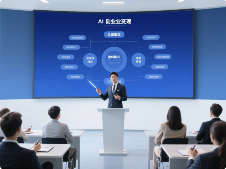全方位解读 AI 副业变现：实现稳定赚钱的方法-爱分享资源网