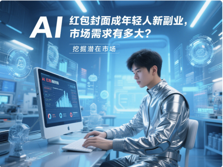 AI 红包封面成年轻人新副业，市场需求有多大？