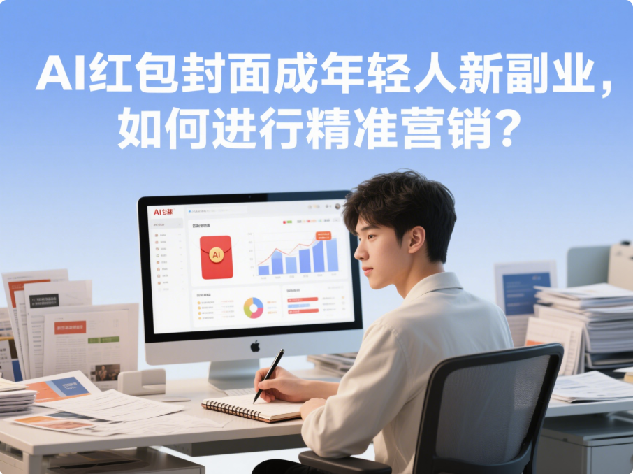AI 红包封面成年轻人新副业，如何进行精准营销？-爱分享资源网