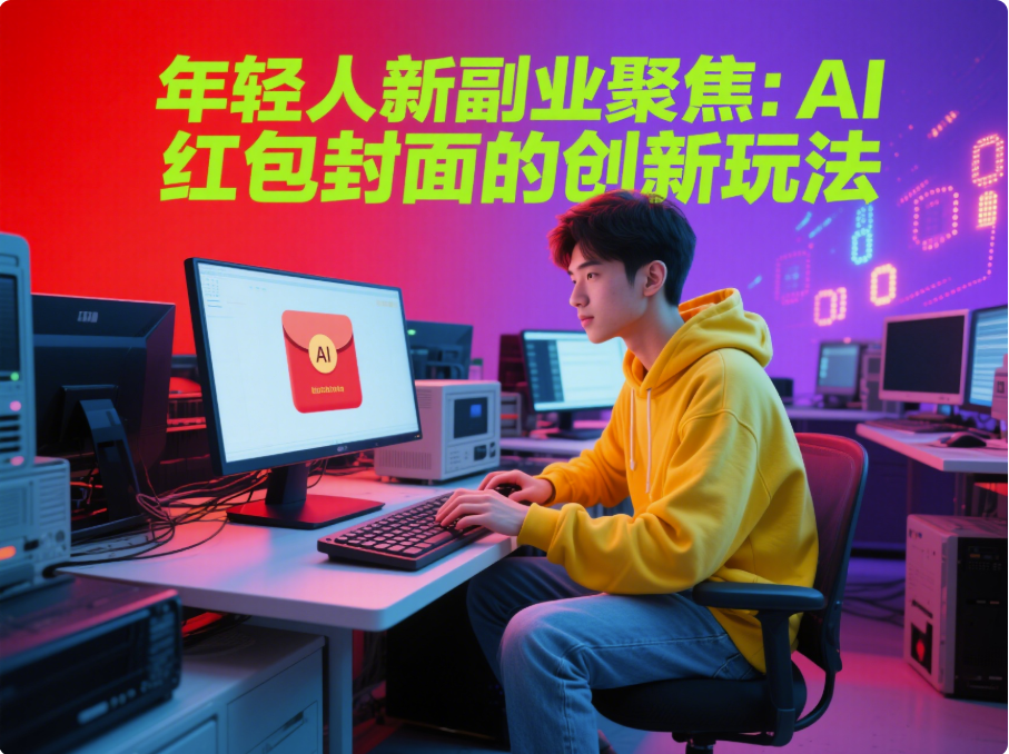 年轻人新副业聚焦：AI 红包封面的创新玩法