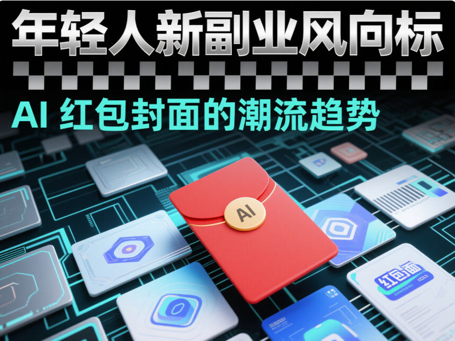 年轻人新副业风向标：AI 红包封面的潮流趋势