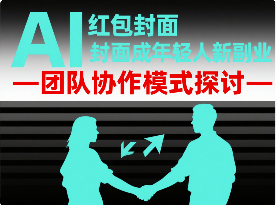 图片[1]-AI 红包封面成年轻人新副业，团队协作模式探讨
