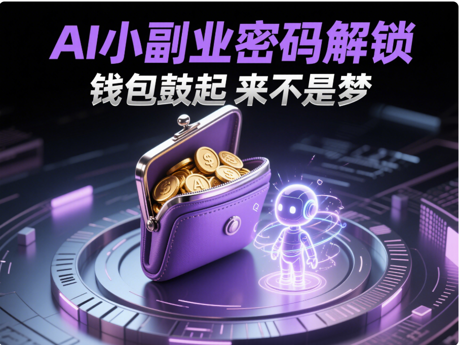 图片[1]-解锁 AI 赚钱小副业密码，让你的钱包鼓起来