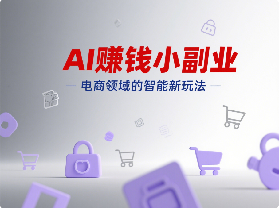 图片[1]-AI 赚钱小副业：电商领域的智能新玩法-爱分享资源网