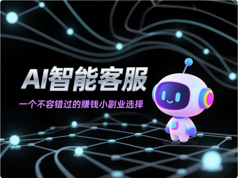 AI 智能客服，一个不容错过的赚钱小副业选择-爱分享资源网