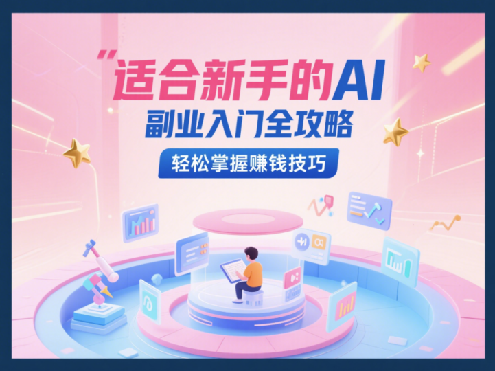 深度解读 AI 赚钱小副业背后的技术原理-爱分享资源网