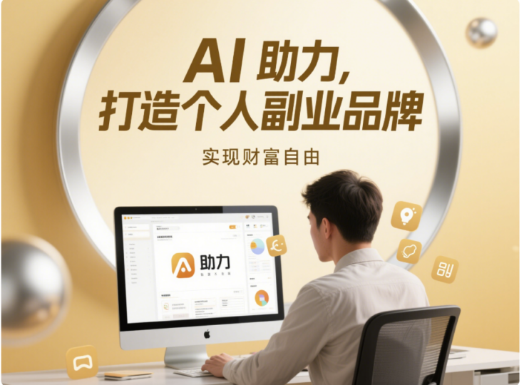 AI 时代，如何打造属于自己的赚钱小副业品牌？-爱分享资源网