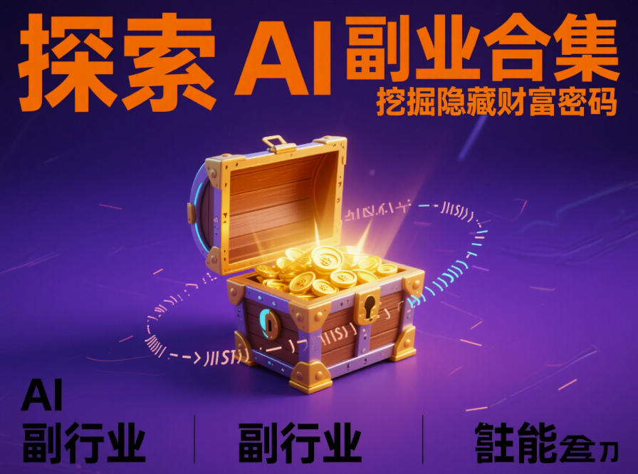 探索 AI 副业合集，挖掘隐藏财富密码-爱分享资源网