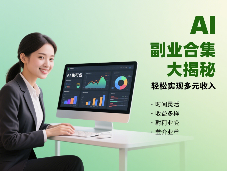 AI 副业合集大揭秘，轻松实现多元收入-爱分享资源网