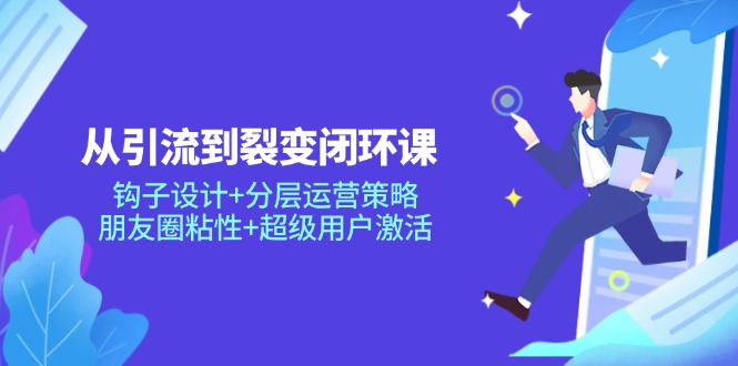 图片[1]-从引流到裂变：钩子设计与分层运营策略_提升朋友圈粘性与激活超级用户