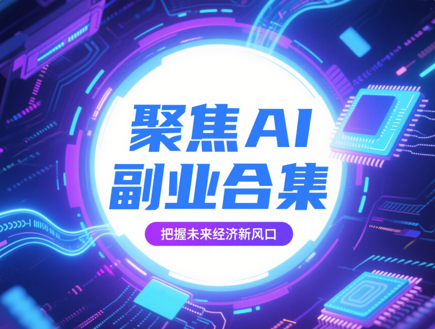 聚焦 AI 副业合集，把握未来经济新风口-爱分享资源网