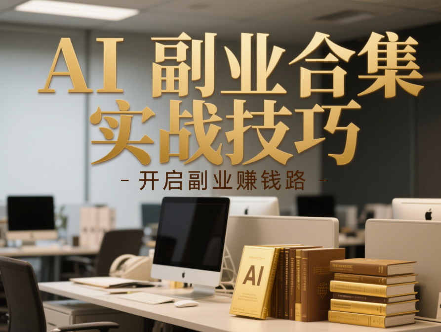 AI 副业合集实战技巧，开启副业赚钱路-爱分享资源网
