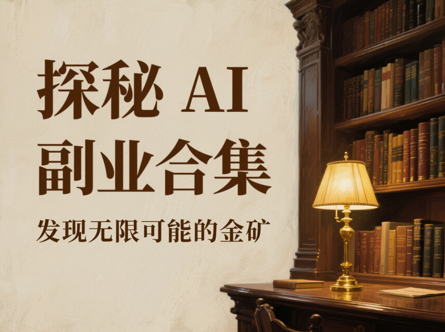 探秘 AI 副业合集，发现无限可能的金矿-爱分享资源网