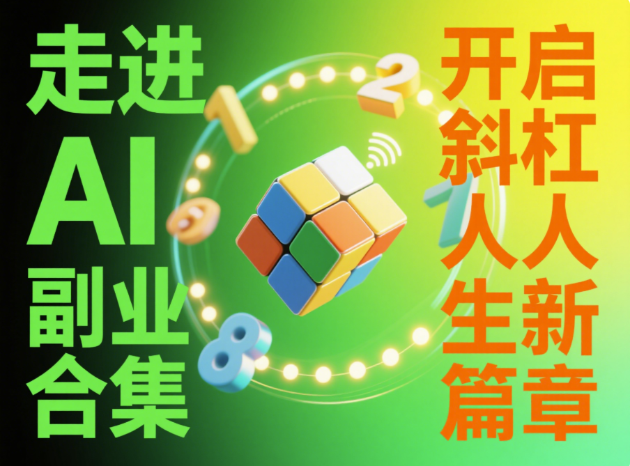 走进 AI 副业合集，开启斜杠人生新篇章-爱分享资源网
