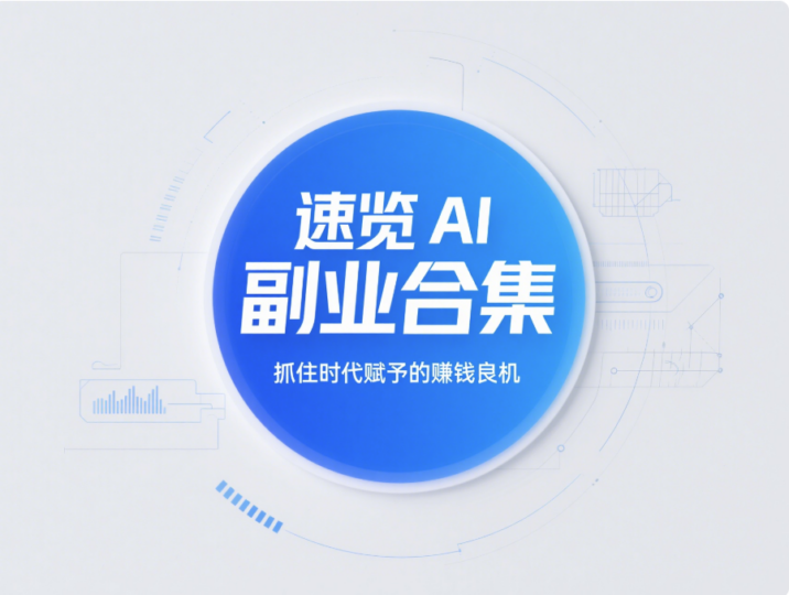 速览 AI 副业合集，抓住时代赋予的赚钱良机-爱分享资源网