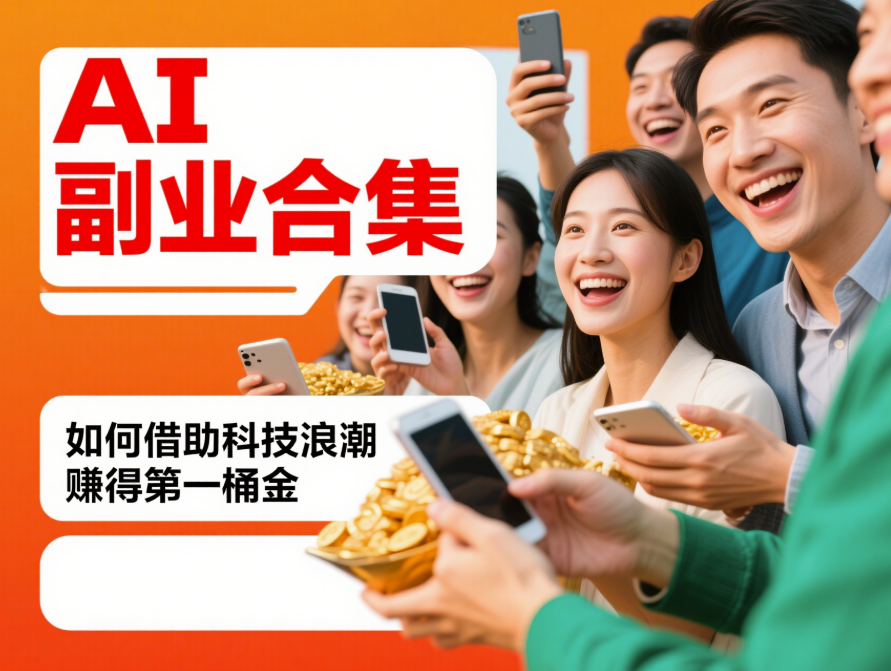 AI 副业合集：如何借助科技浪潮赚得第一桶金-爱分享资源网