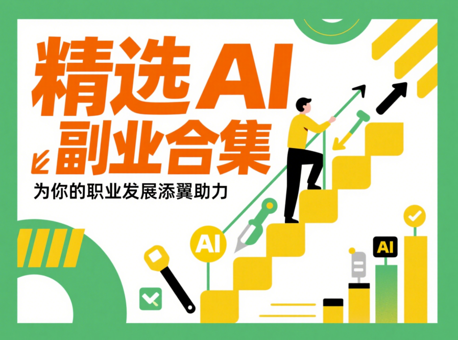 精选 AI 副业合集，为你的职业发展添翼助力-爱分享资源网