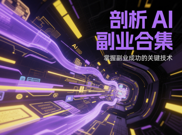 剖析 AI 副业合集，掌握副业成功的关键技术-爱分享资源网