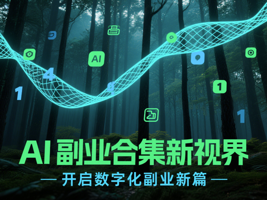 AI 副业合集新视界，开启数字化副业新篇-爱分享资源网