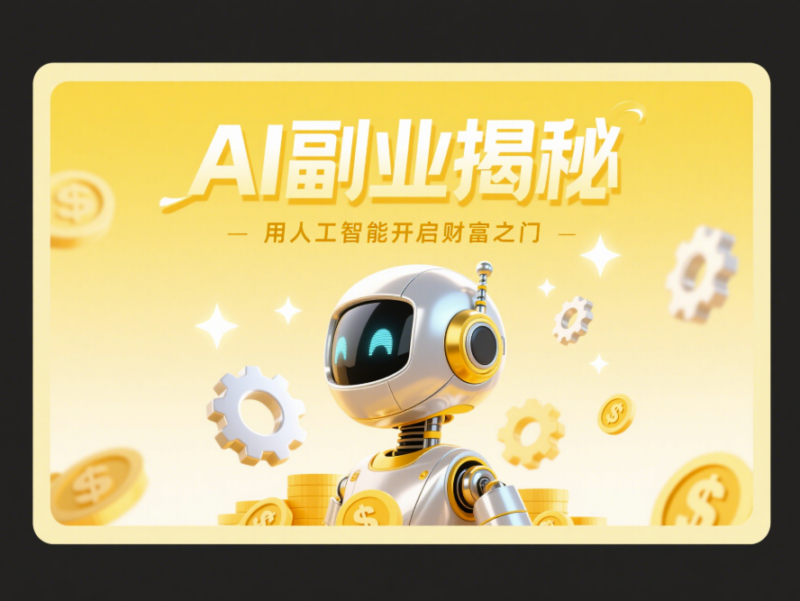 AI副业合集：如何利用人工智能赚取额外收入-爱分享资源网
