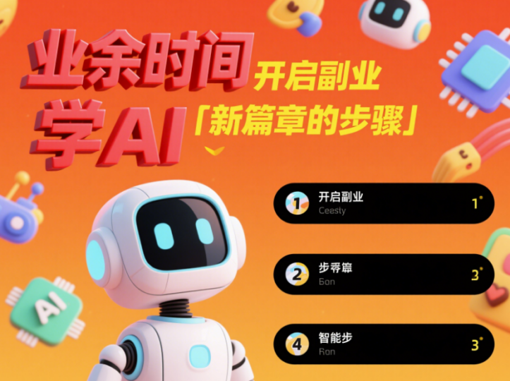 业余时间学AI：开启副业新篇章的步骤-爱分享资源网