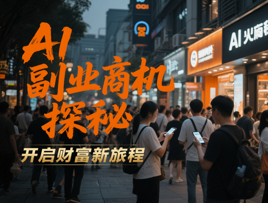 探秘 AI 副业赚钱方法，挖掘潜在商机-爱分享资源网