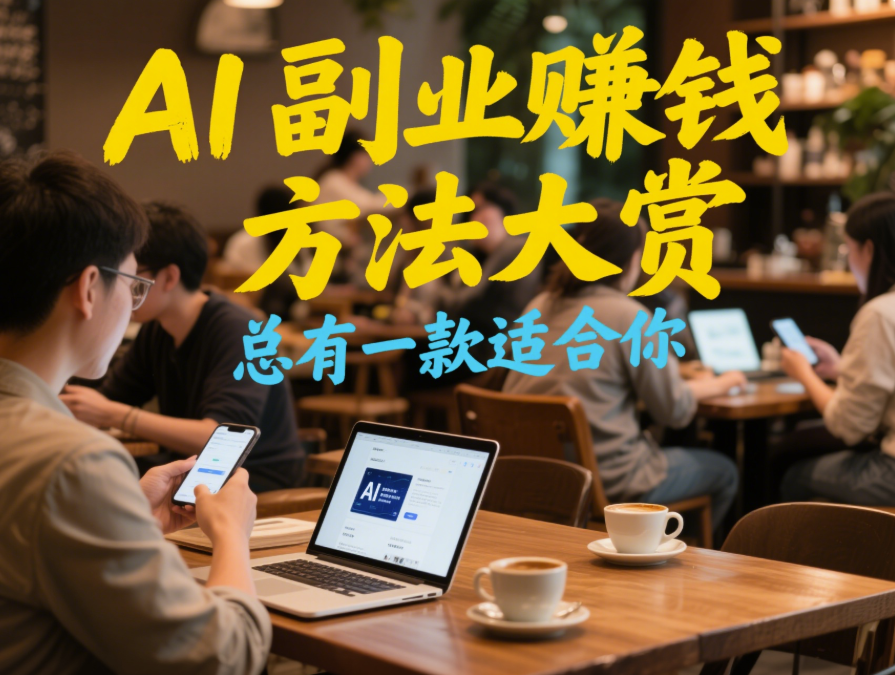 AI 副业赚钱方法大赏，总有一款适合你-爱分享资源网